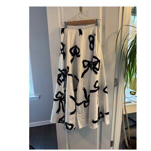 Anthropologie | Maeve | Bowtie Maxi Skirt
